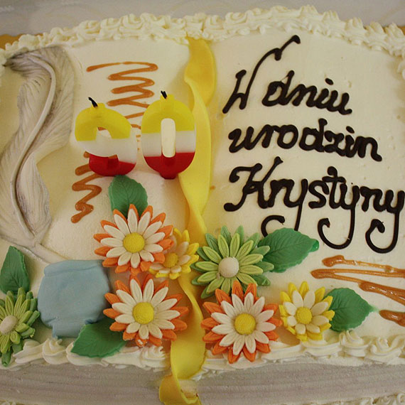 yczenia dla Jubilatki – Pani Krystyny Gierszewskiej-Dubik – 90- letniej honorowej obywatelki Gminy Wolin