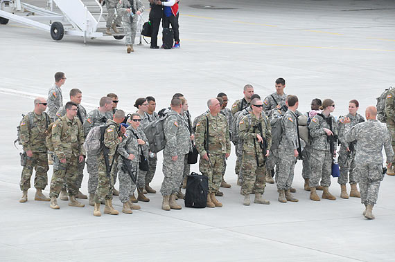 Amerykascy onierze wyldowali w Goleniowie! 