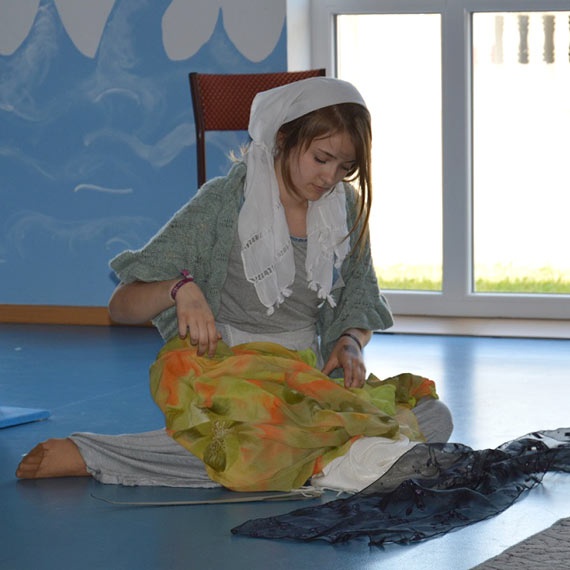 Bajka dla przedszkolaka w wykonaniu kamieskich gimnazjalistw