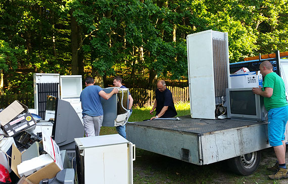 Akcja kwiatki za elektroodpadki zakoczona sukcesem