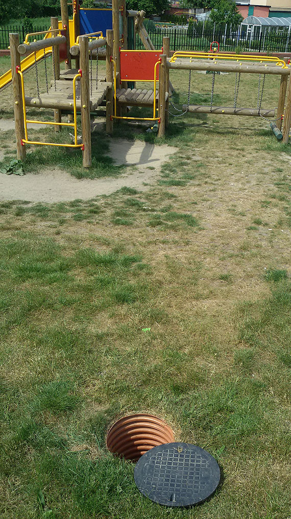 Czytelnik: Niech was nie zmyli zdjcie! To nie plac zabaw! To plac grozy!