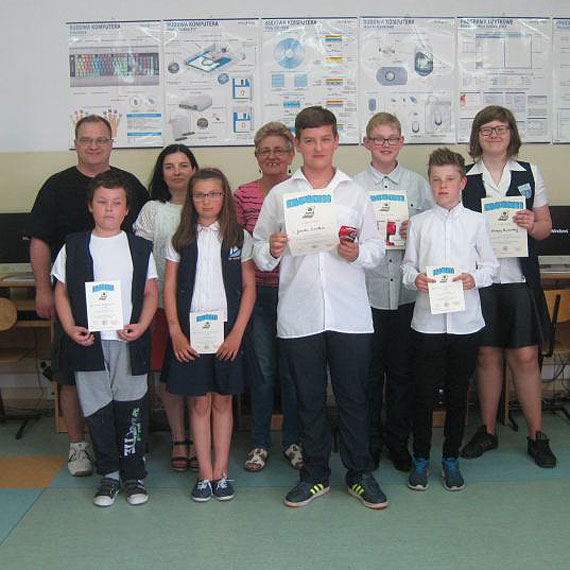 Uczniowie kamieńskich szkół podstawowych rywalizowali o tytuł najlepszego informatyka!