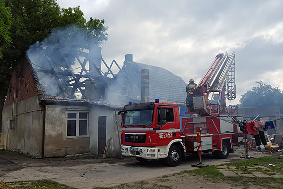 W Kodrbiu ogie strawi dom! Na miejscu 13 zastpw straakw z caego regionu! Znamy nowe fakty!