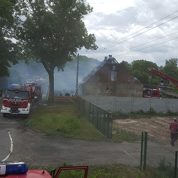 W Kodrbiu ogie strawi dom! Na miejscu 13 zastpw straakw z caego regionu! Znamy nowe fakty!