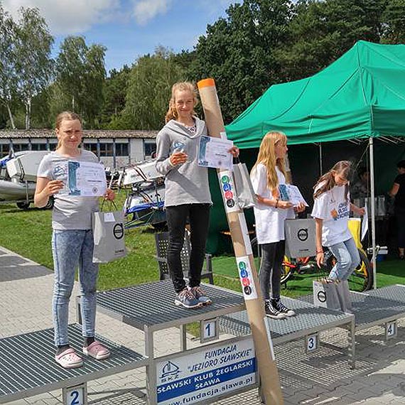 Sukces Hanii Burdziej z klubu Opti w Kamieniu Pomorskim w Sławie