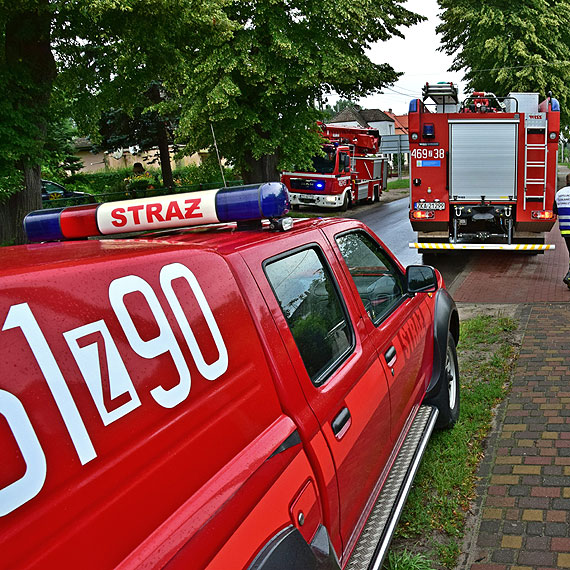 W Wolinie pali si dom! Do akcji ruszyy 4 zastpy stray!