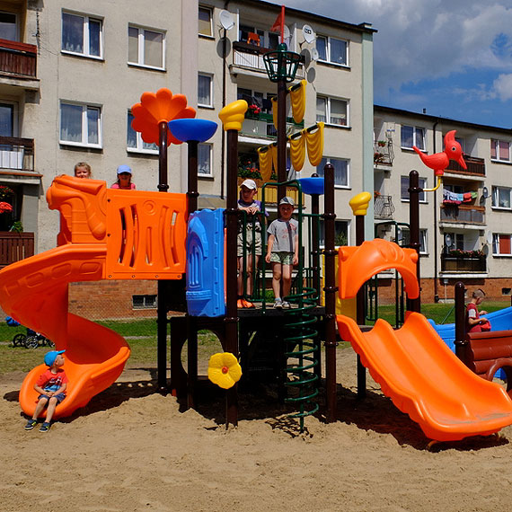 Nowe miejsce zabaw w Golczewie