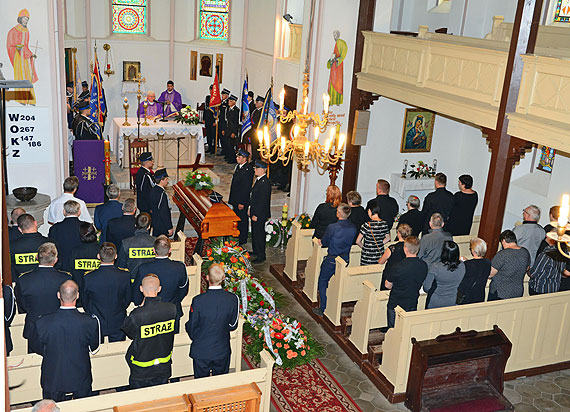 Prezes OSP w Lubinie Waldemar Osiski odszed na wieczn wart