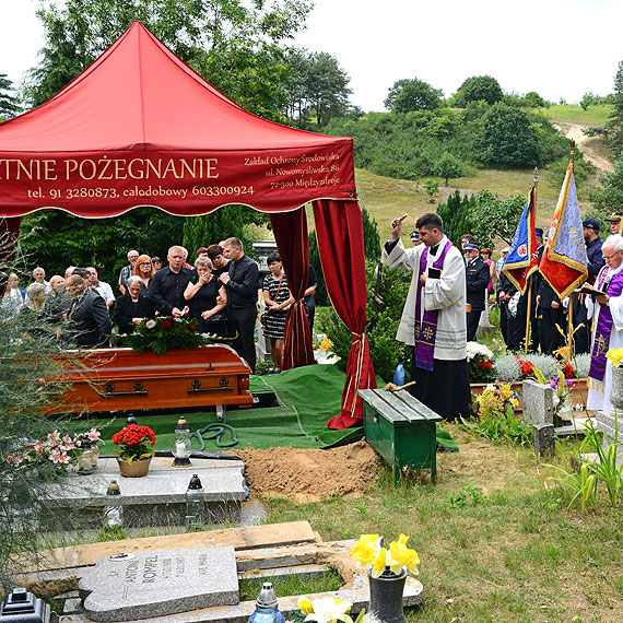 Prezes OSP w Lubinie Waldemar Osiski odszed na wieczn wart