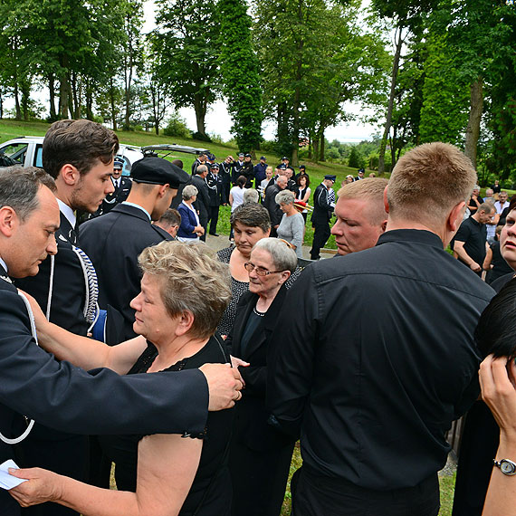 Prezes OSP w Lubinie Waldemar Osiski odszed na wieczn wart