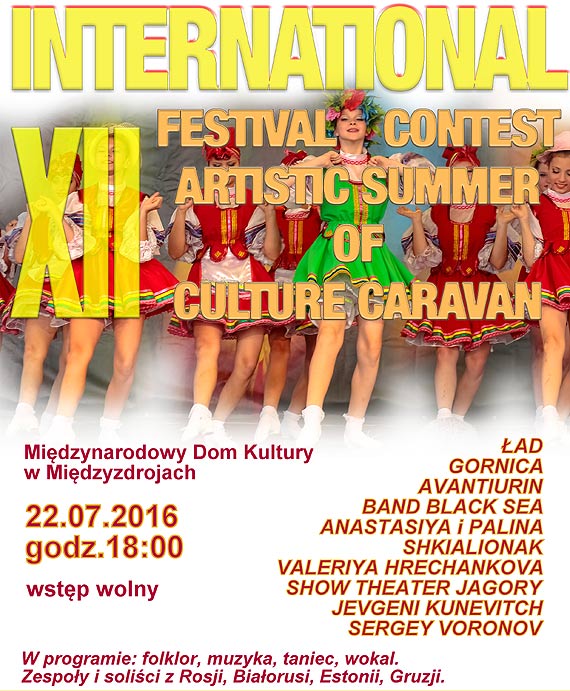 Karawana Kultury Lata Artystycznego – 12 lat muzyki, pieni, taca