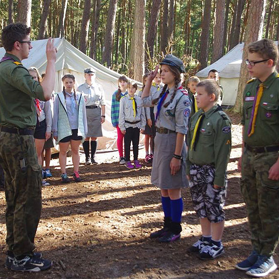 Harcerze z Midzyzdrojw na obozie w ukcinie. Zobacz zdjcia