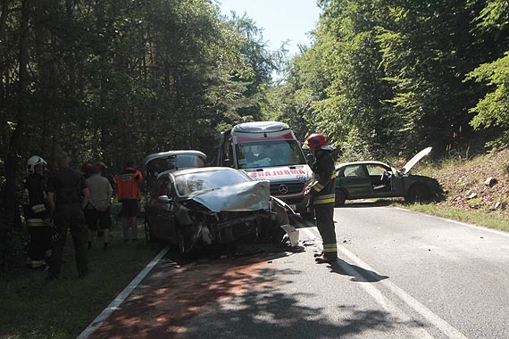 Kraksa koo Grodna. 1 osoba poszkodowana