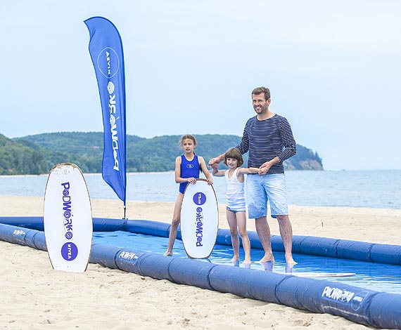  „Podw�rka NIVEA” po raz pierwszy nad polskim Morzem