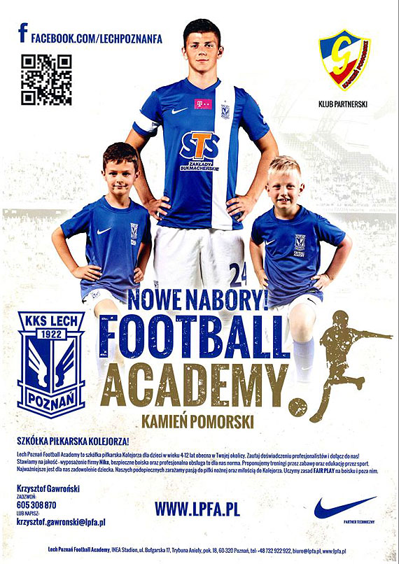 Nabór rocznika 2012/2011 do sekcji piłkarskiej Gryfa! Zapraszamy na pokazowy trening!