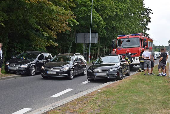 Nie ma pogody, za to s kolizje! Przekonali si o tym nawet straacy!