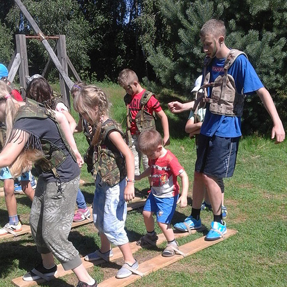 Pkolonie letnie w Golczewie. Uczestnicy przeszli szkolenie militarne!