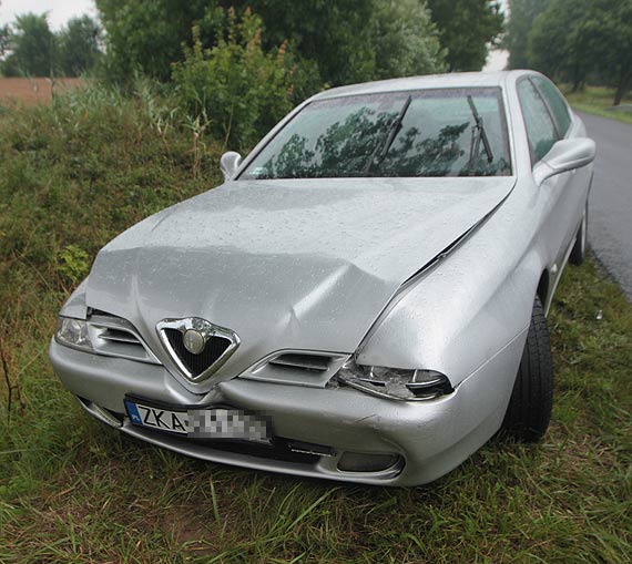 Bliskie spotkanie alfy romeo i skody na Drodze Wojewdzkiej 107!