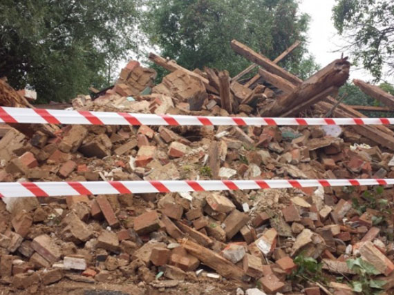 Zagraajcy bezpieczestwu dom zosta zburzony