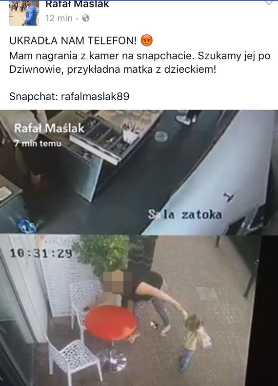 Polski model Rafa Malak okradziony w Dziwnowie! Zodziejk okazaa si by "przykadna matka"