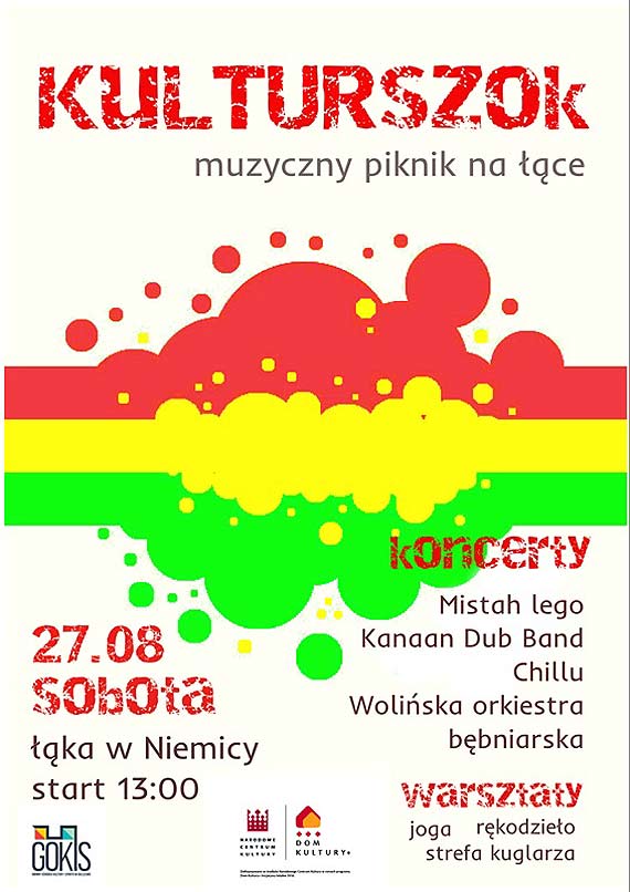 KulturSzok. Na ce w Niemicy rozbrzmi reggae