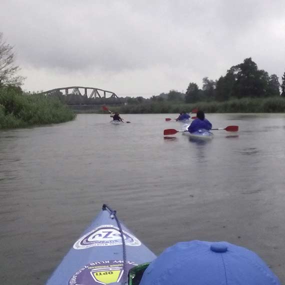 W 6 dni przepłynęli 162 km kajakiem