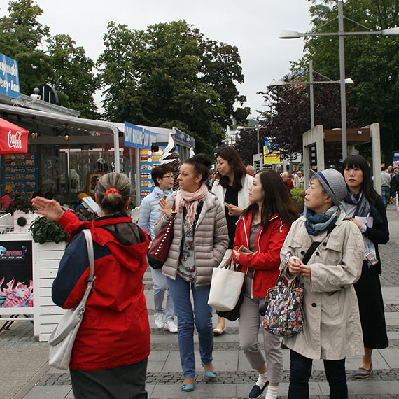 Wizyta touroperatorw z Japonii w Midzyzdrojach