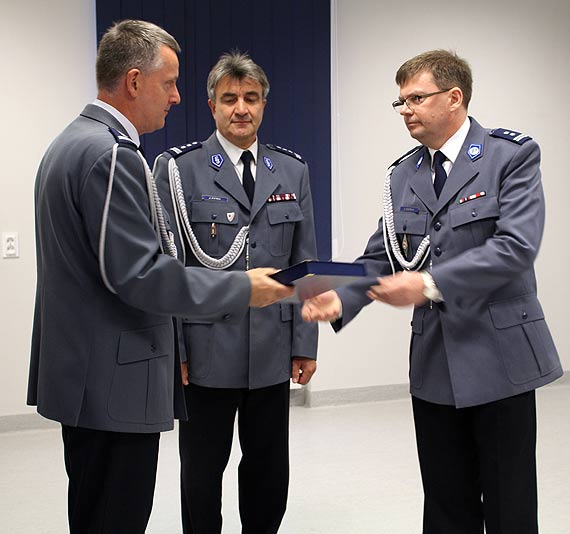 Po�egnanie ze sztandarem Komendanta Miejskiego Policji w Szczecinie