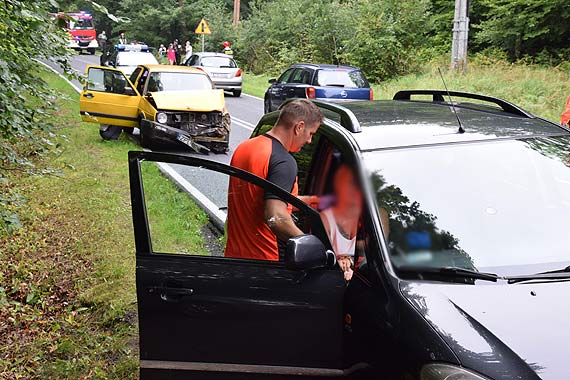 Zderzyy si a trzy osobwki