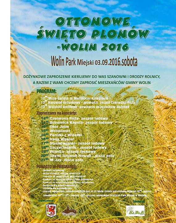 Ottonowe wito Plonw – Wolin 2016 