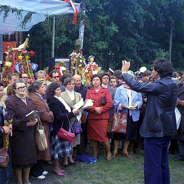 Wolińskie Ogólnopolskie Dożynki Solidarności Wiejskiej w 1981 roku. Zobacz zdjecia!