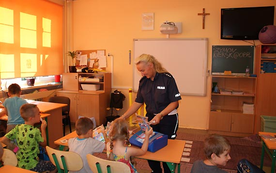 Pierwsze zaj�cia z mundurowymi