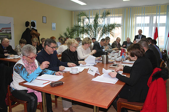 Na sesji Rady Gminy wierzno o odnowie miejscowoci na terenie Gminy