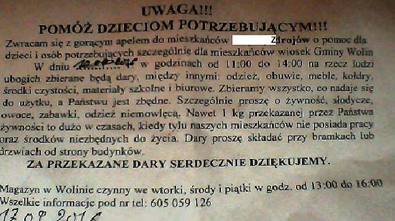 Czytelnik: Kto moe, niech pomoe. Zbirka dla potrzebujcych