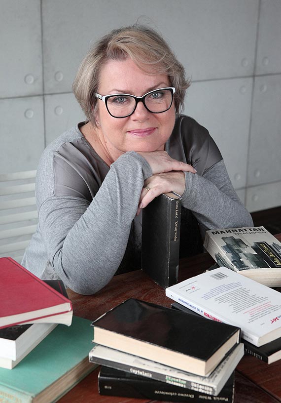 Spotkanie autorskie z Magorzat Kalicisk w kamieskiej bibliotece