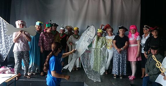 Przedstawienie teatralne - prapremiera - w ramach zaj ASOS 