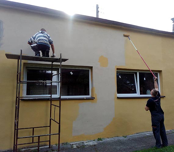 W OSP Mechowo praca wre! 