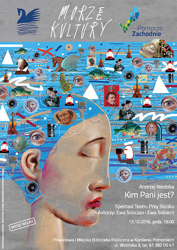 Kamieska biblioteka zaprasza na spektakl