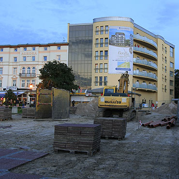Mi�dzyzdroje: Rozpocz�� si� remont promenady