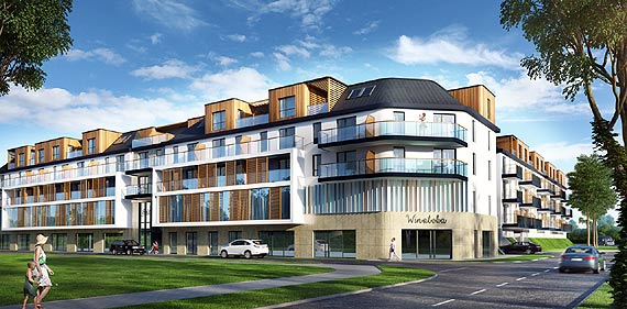 Domy na palach w Midzyzdrojach