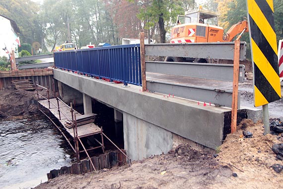 Przebudowa mostu w Krzepocinie zblia si ku kocowi