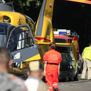 Przybiern�w: Zderzy�y si� cztery samochody