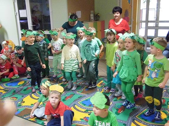 Jarzynowy pocig w golczewskim przedszkolu!