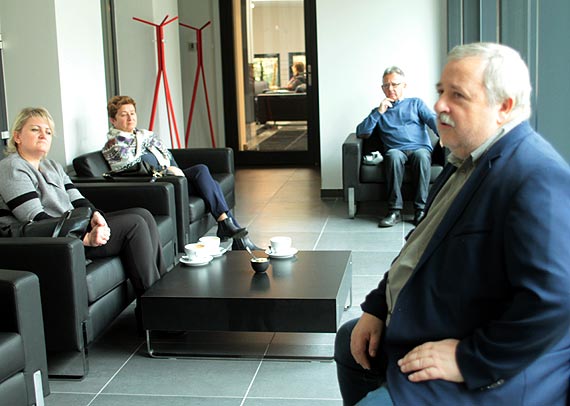 Artura Balazsa spotkania z młodzieżą szkół średnich