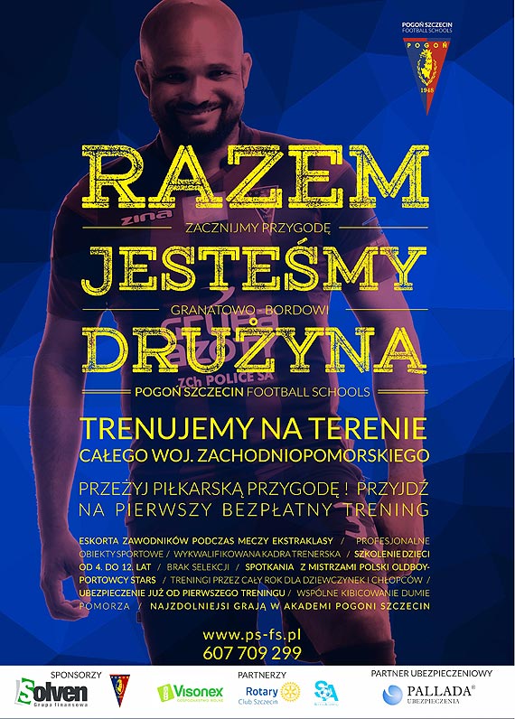 MOSiR zaprasza na konferencj z udziaem Pogo Szczecin Football Schools