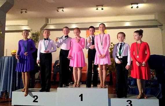 Tancerze TKS Jantar Wolin, wzięli udział w Ogólnopolskim Turnieju Tańca