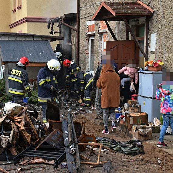 Poar za Urzdem w Midzyzdrojach