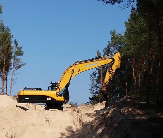 Budowa zjazdu technicznego w Midzywodziu dobiega koca