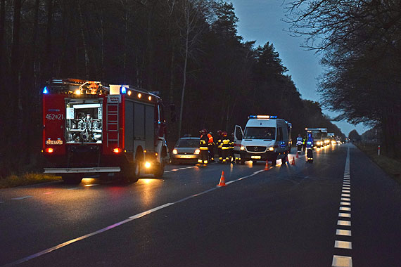 Potrcenie za Midzyzdrojami. Mczyzna w szpitalu