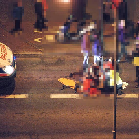 Pirat drogowy potrci pieszego! By pod wpywem alkoholu